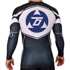 Tom DeBlass Academy Rash Guards Black/White #8003