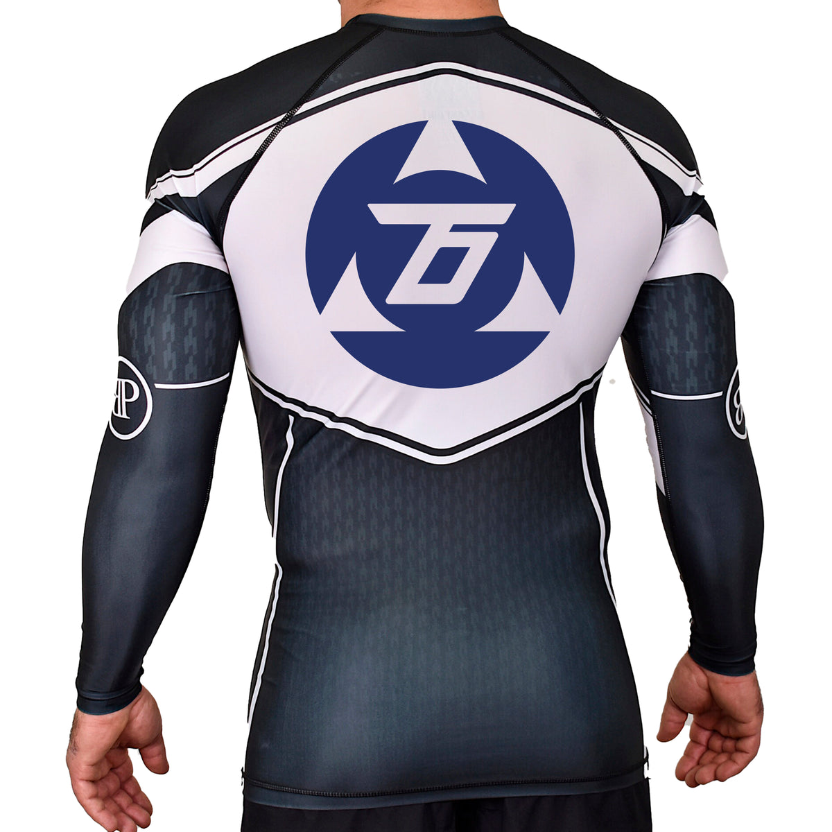 Tom DeBlass Academy Rash Guards Black/White #8003