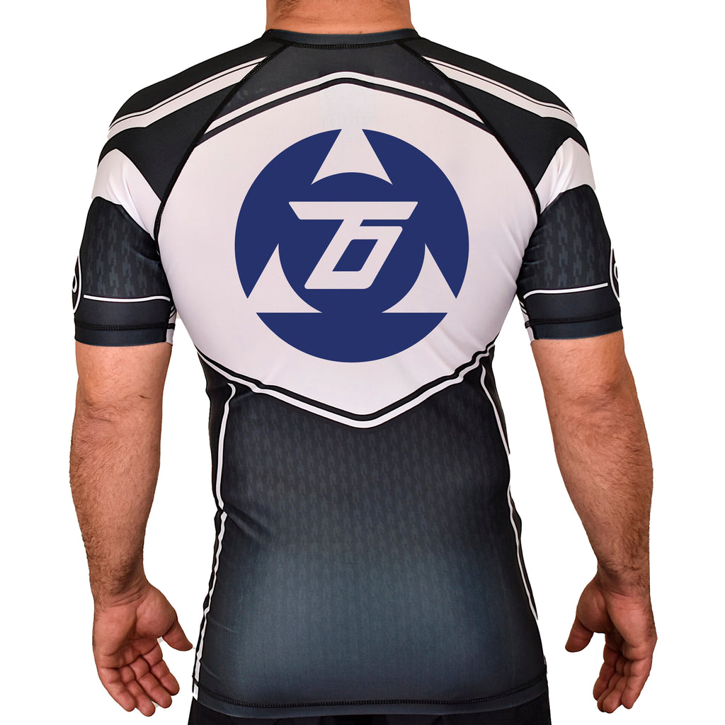 Tom DeBlass Academy Rash Guards Black/White #8003