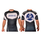 Tom DeBlass Academy Rash Guards Black/White #8003