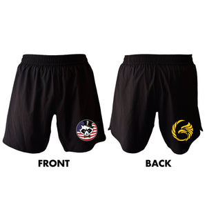 Black Tie/Trinity Jiu Jitsu All Black Shorts 2.0 #8234 G