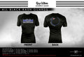 Black All Black Custom Rash Guards Short Sleeves
