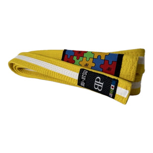 Break Point Jiu-Jitsu Autism Awareness Belt - AVAILABLE IN ALL COLORS