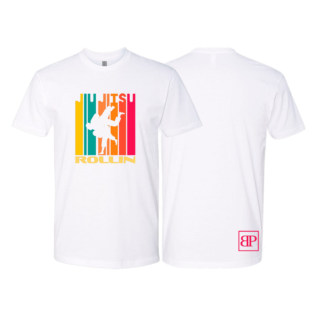Break Point Jiu-Jitsu Rollin' White Shirt