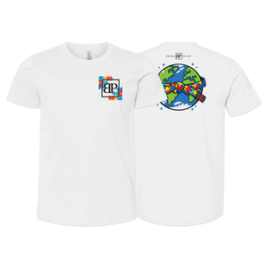 Break Point Autism Awareness Kids Shirts