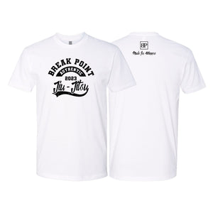Break Point Authentic Jiu-Jitsu 2023 Shirt - White