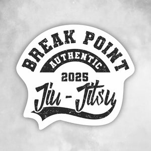 Break Point Authentic Jiu-Jitsu 2025 Custom Sticker (3 in)