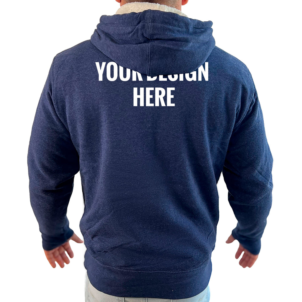 Academy Sherpa Lined Zip Up Hoodie