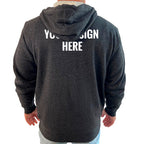Academy Sherpa Lined Zip Up Hoodie