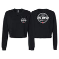 Costa Mesa Jiu Jitsu Women's Cropped Crewneck Sweatshirt #8014 A