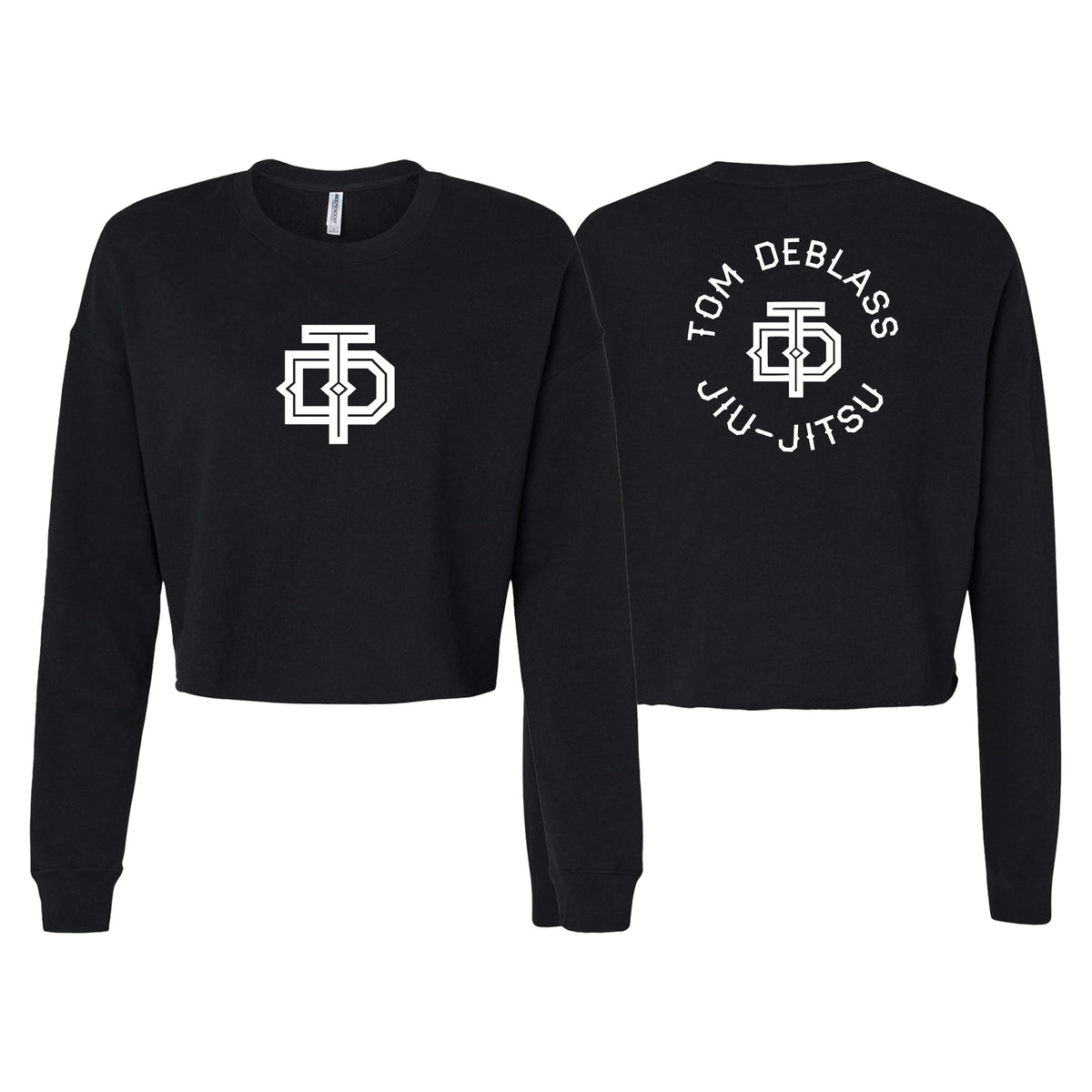 Tom DeBlass Association Women's Cropped Crewneck Sweatshirt