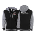 Valhalla Martial Arts Varsity Zip-Up Hoodies #8249 D