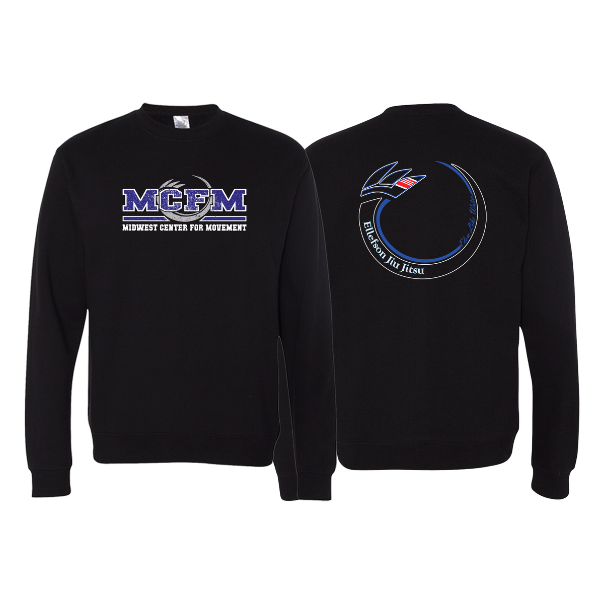 Black Academy Crewneck Sweatshirt