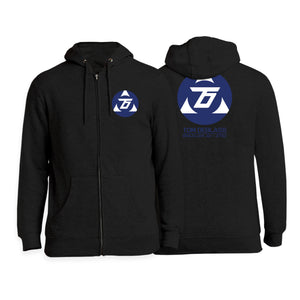 Tom DeBlass Academy Zip-Up Hoodies #8003 B