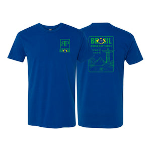 Brasil  World Cup Next Level Adult Shirts
