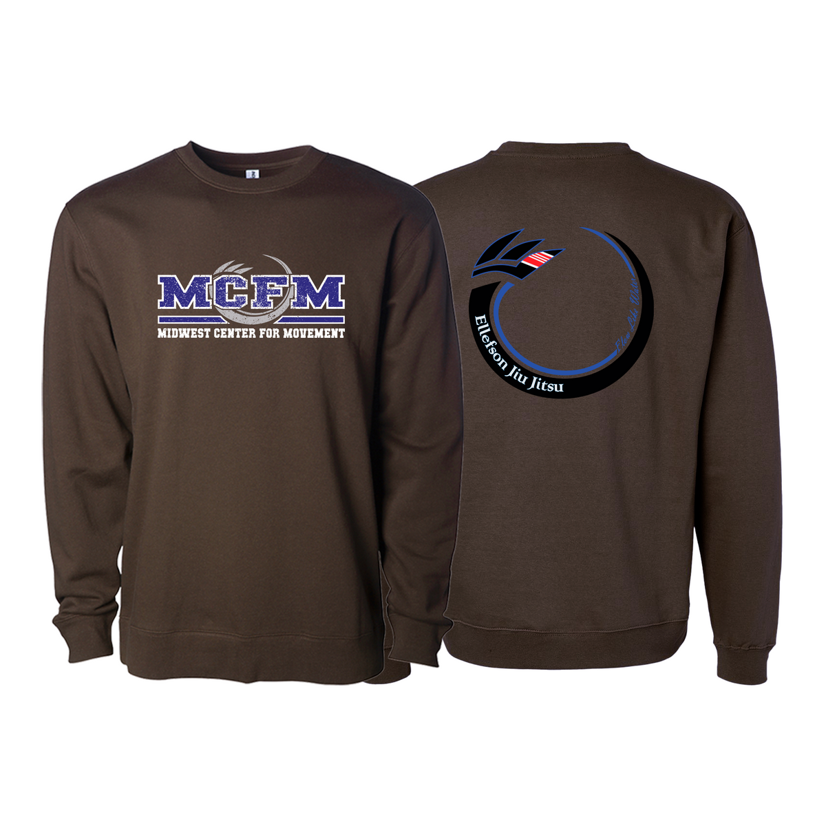 Brown Academy Crewneck Sweatshirt
