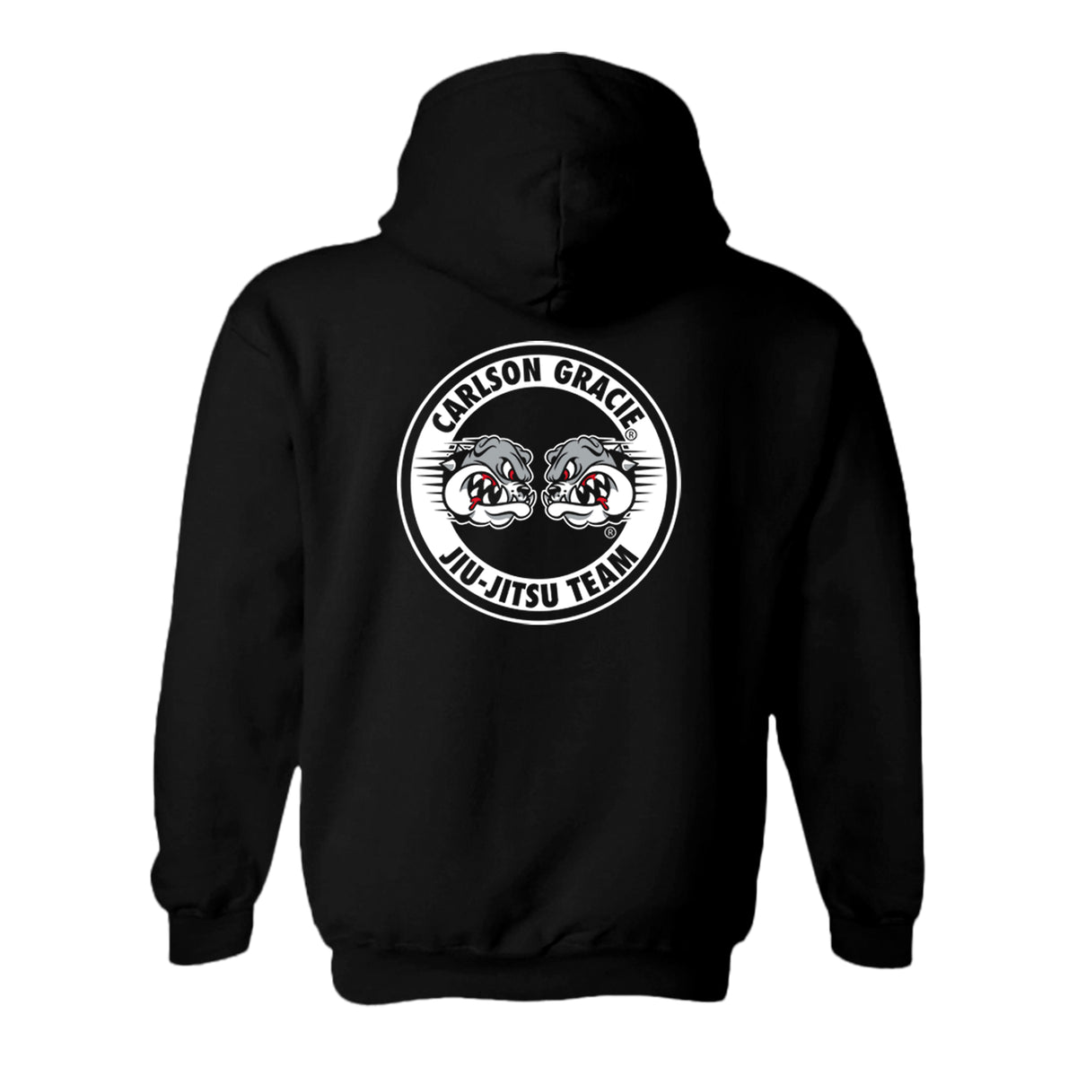 Carlson Gracie Black Original Hoodies