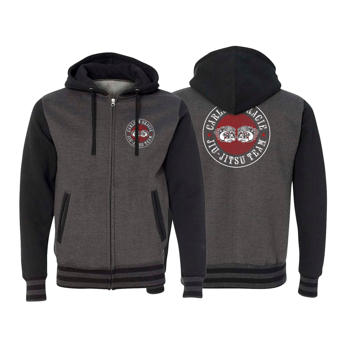 Carlson Gracie Star Varsity Zip-Up Hoodie