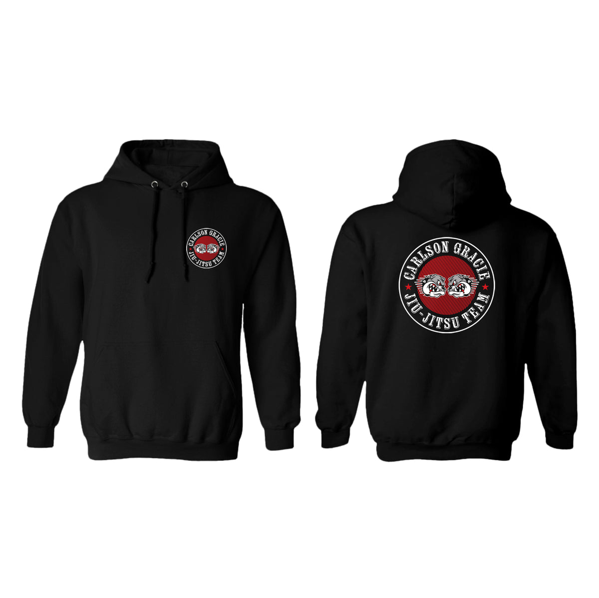 Carlson Gracie Star Black Hoodies