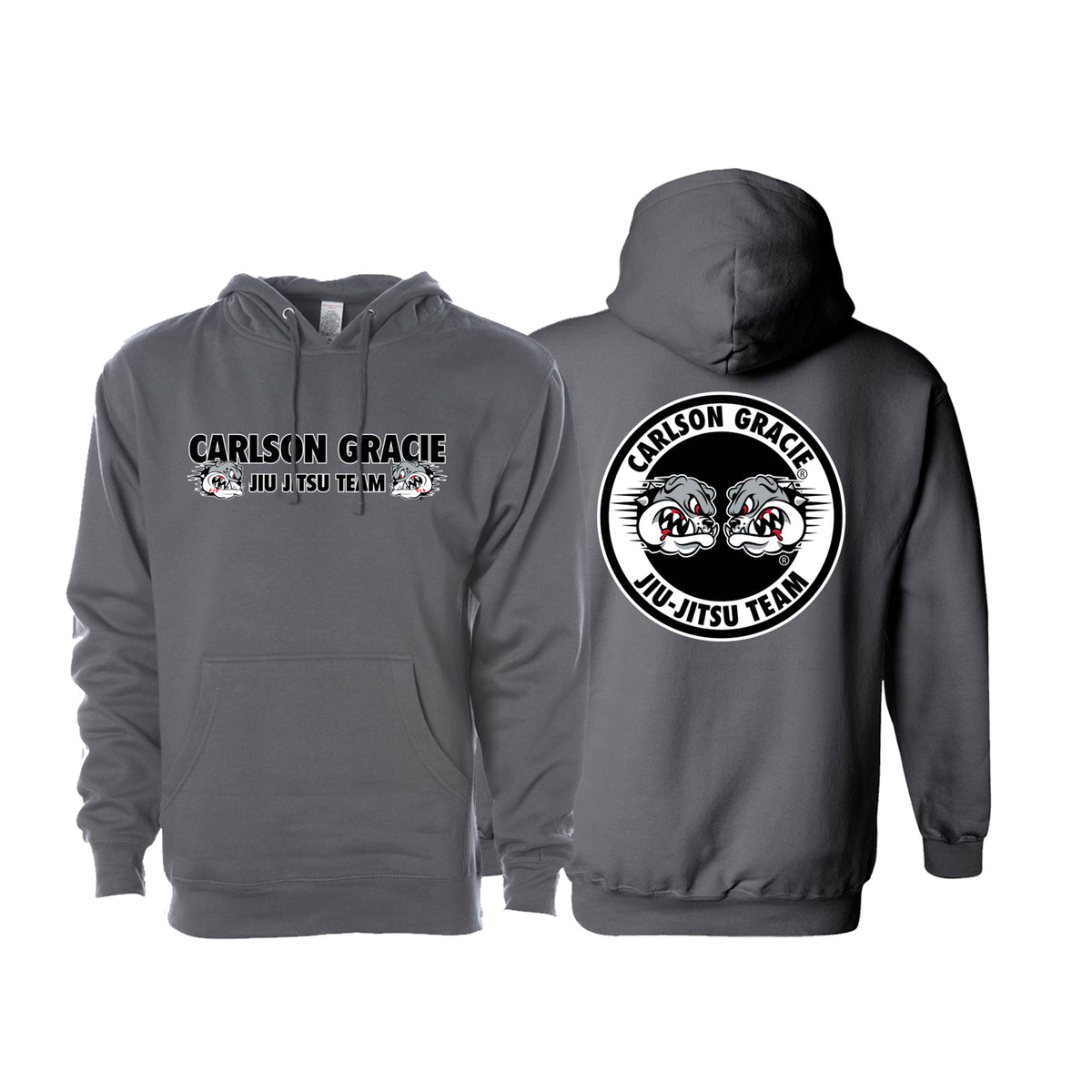 Carlson Gracie Charcoal Original Hoodies