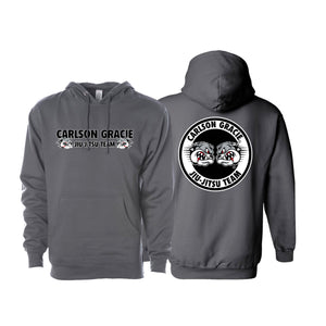 Carlson Gracie Charcoal Original Hoodies