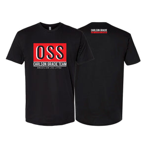 Carlson Gracie Red OSS Next Level Adult Shirts