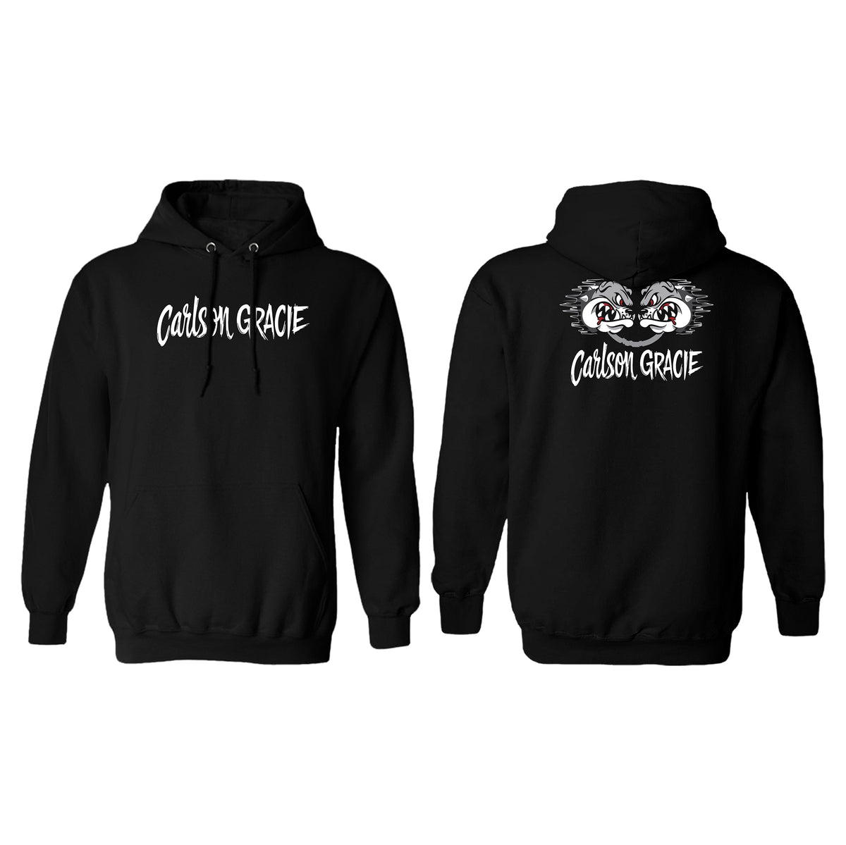 Carlson Gracie Fierce Black Hoodies