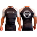 Carlson Gracie Team All Black Ranked Short Sleeve Rash Guards