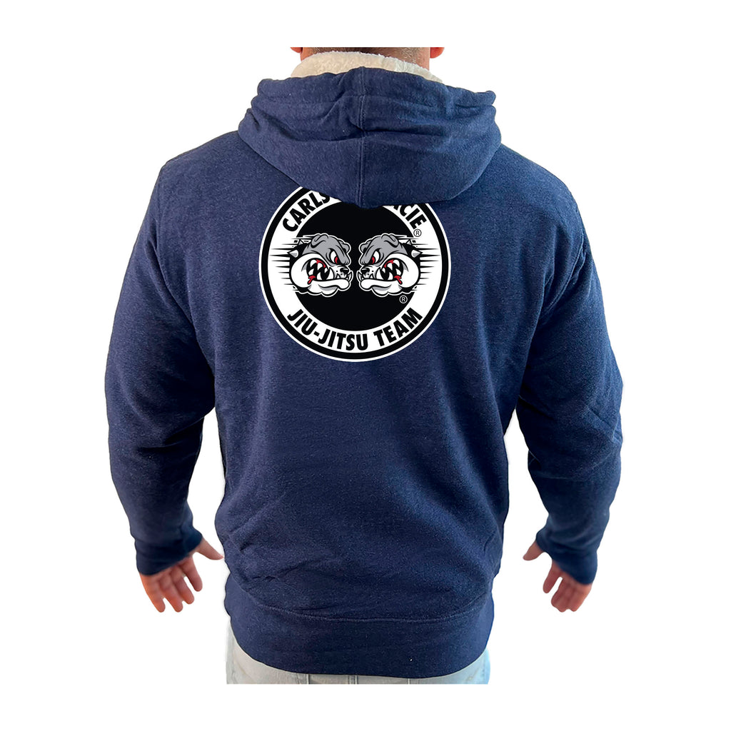 Carlson Gracie Original Sherpa Lined Zip-Up Hoodie