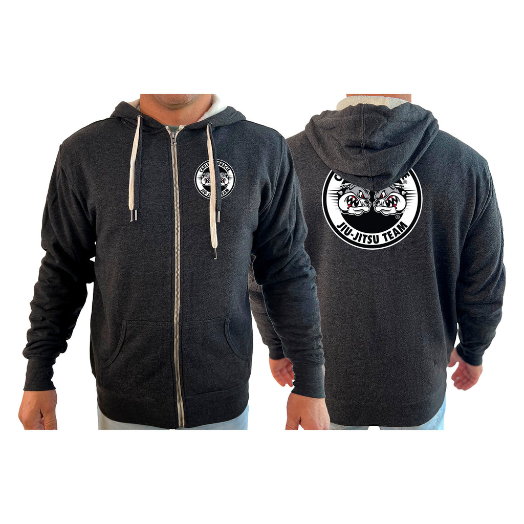 Carlson Gracie Original Sherpa Lined Zip-Up Hoodie