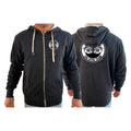 Carlson Gracie Original Sherpa Lined Zip-Up Hoodie