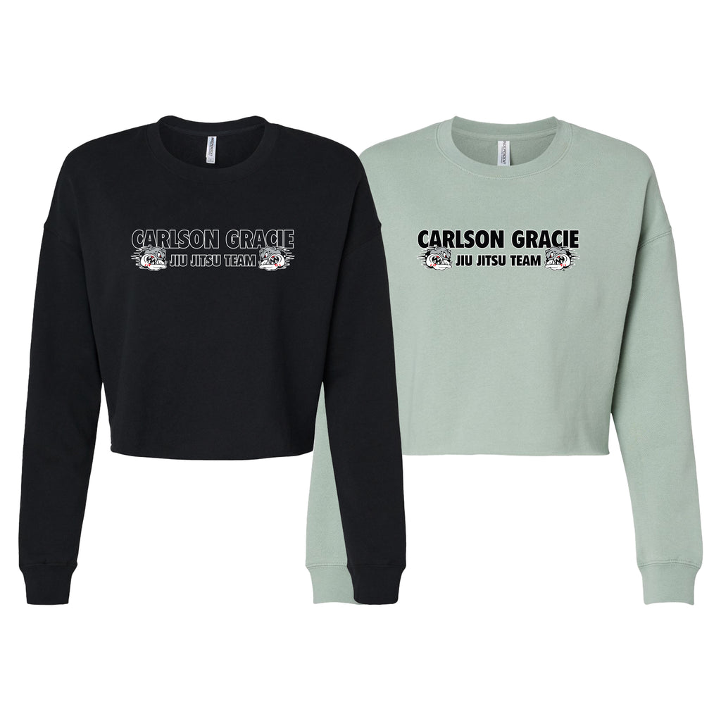 Carlson Gracie Original Women's Cropped Crewneck Sweatshirt