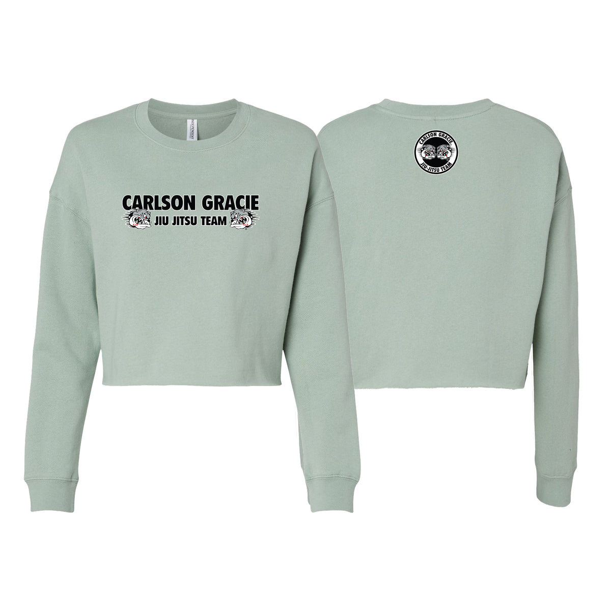 Carlson Gracie Original Women's Cropped Crewneck Sweatshirt