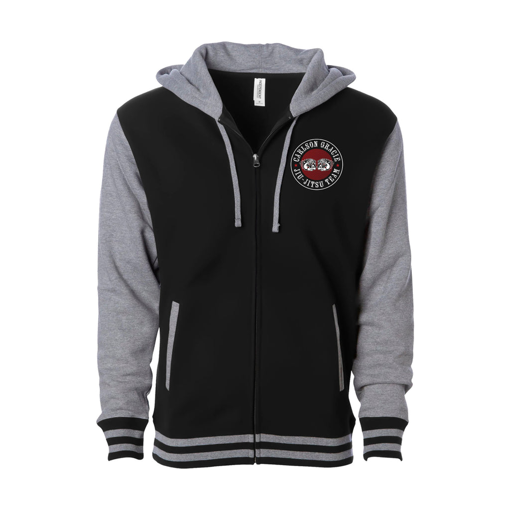 Carlson Gracie Star Varsity Zip-Up Hoodie