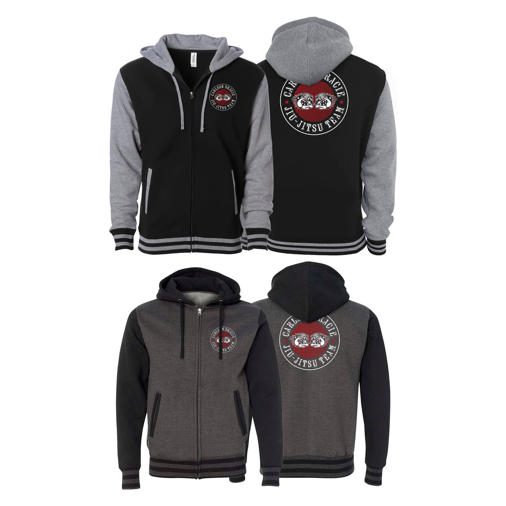 Carlson Gracie Star Varsity Zip-Up Hoodie