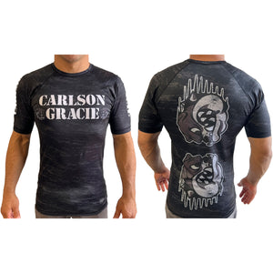 Carlson Gracie Force Short Sleeve Rash Guard