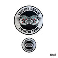 Carlson Gracie Team Woven Loose Patch Set - Adult