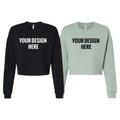 Women's Cropped Crewneck Sweatshirt