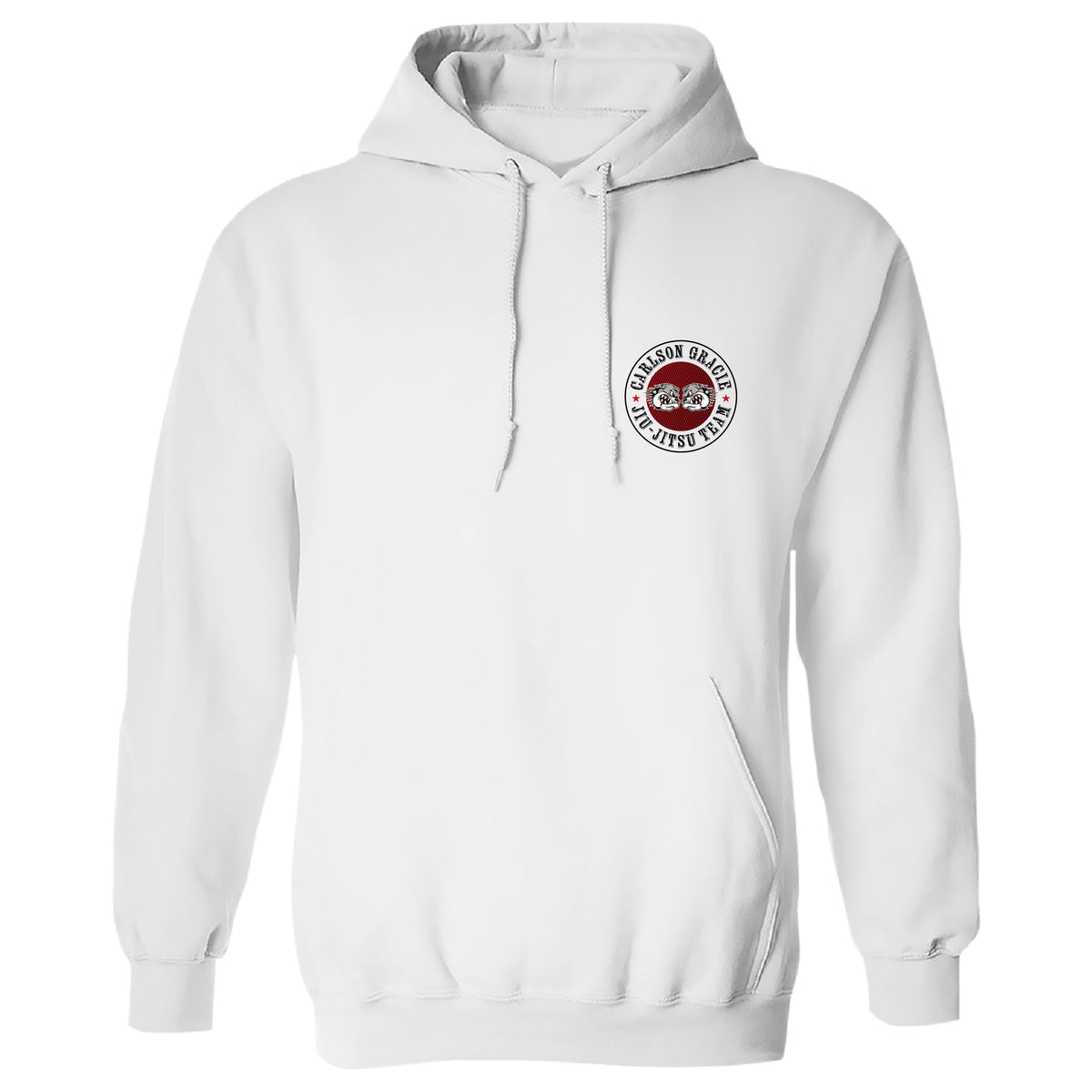 Carlson Gracie Star White Hoodies