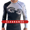 Carlson Gracie B/W Signature Long Sleeve Rash Guard
