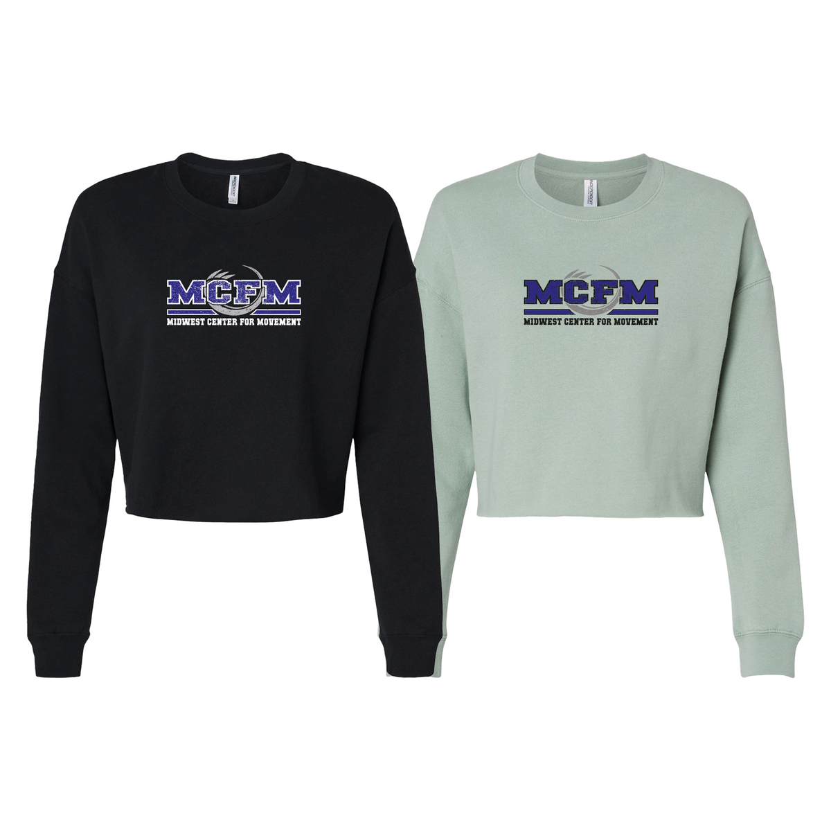 Academy Women's Cropped Crewneck Sweatshirt