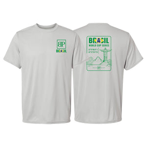 Brasil World Cup Dry Fit Silver Shirt