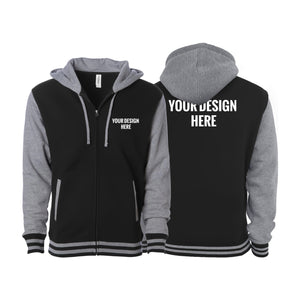 Academy Varsity Zip Up Hoodie