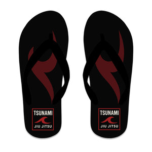 Tsunami Jiu Jitsu Academy Flip Flops #8075 A