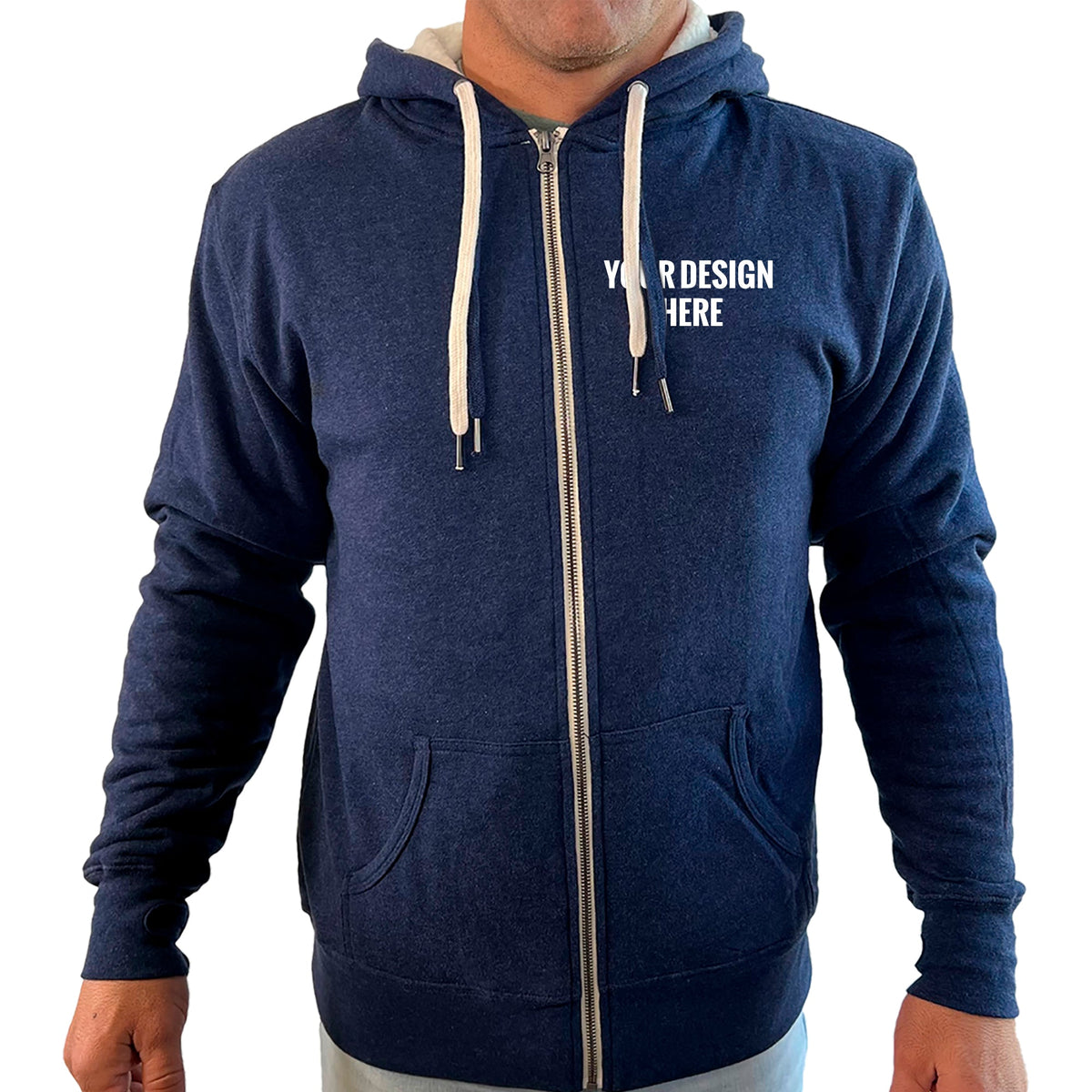 Academy Sherpa Lined Zip Up Hoodie