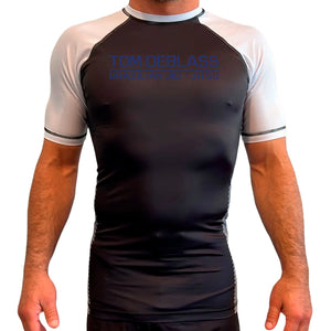 Tom DeBlass All Black Ranked Short Sleeve Rash Guards #8003