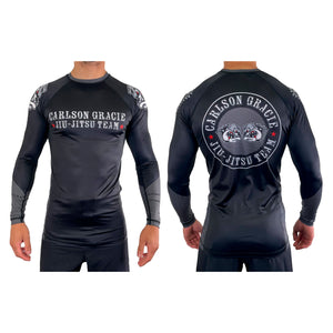 Carlson Gracie Long Sleeve Star Rash Guard