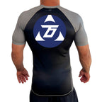 Tom DeBlass All Black Ranked Short Sleeve Rash Guards  #8003