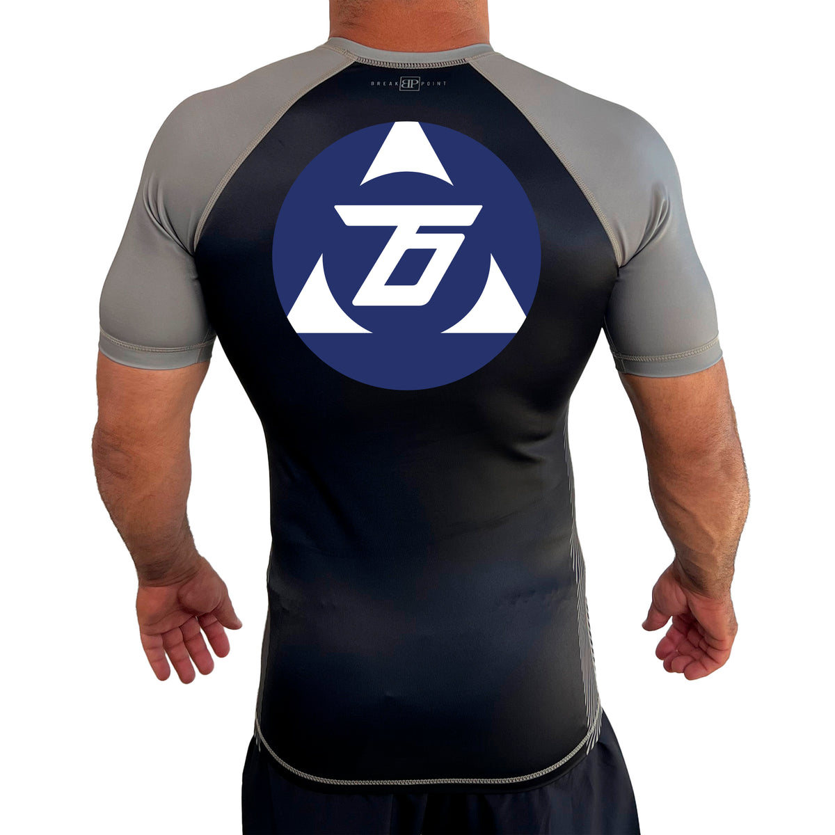 Tom DeBlass All Black Ranked Short Sleeve Rash Guards  #8003