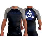 Tom DeBlass All Black Ranked Short Sleeve Rash Guards  #8003